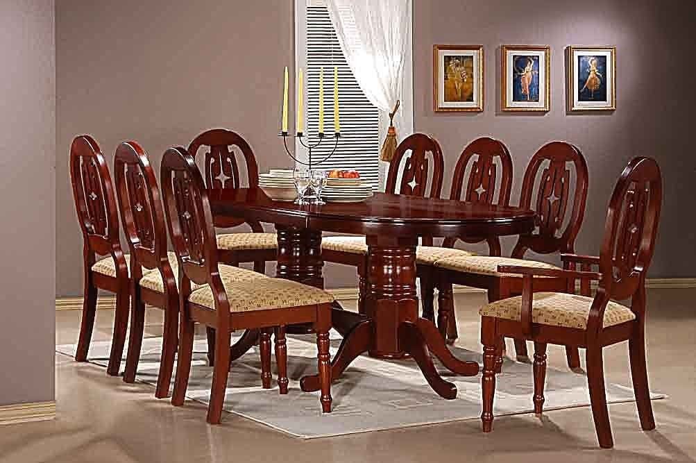 oak traditional dining