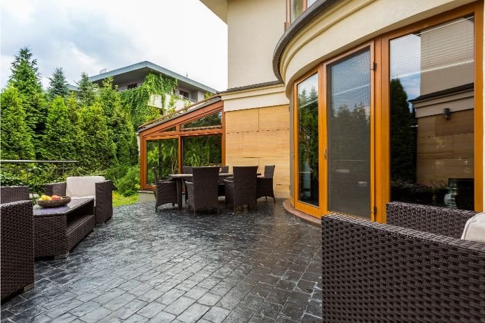 raised patio ideas
