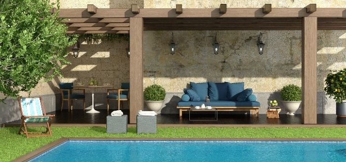 rattan garden