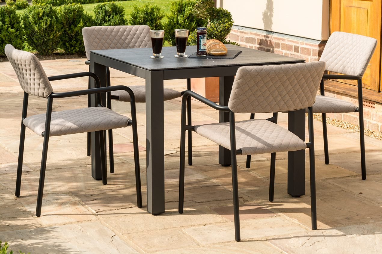Bliss 6 Seat Square Dining Set