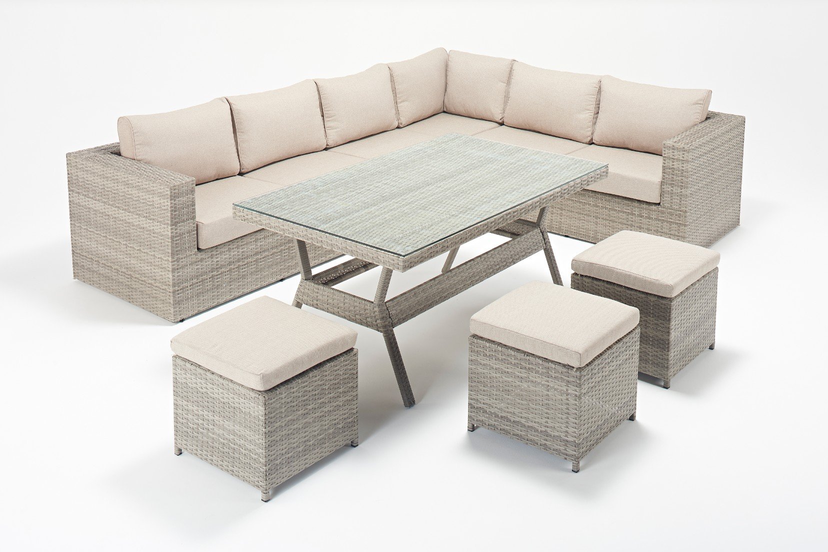 Garden Rustic Table Corner Right 