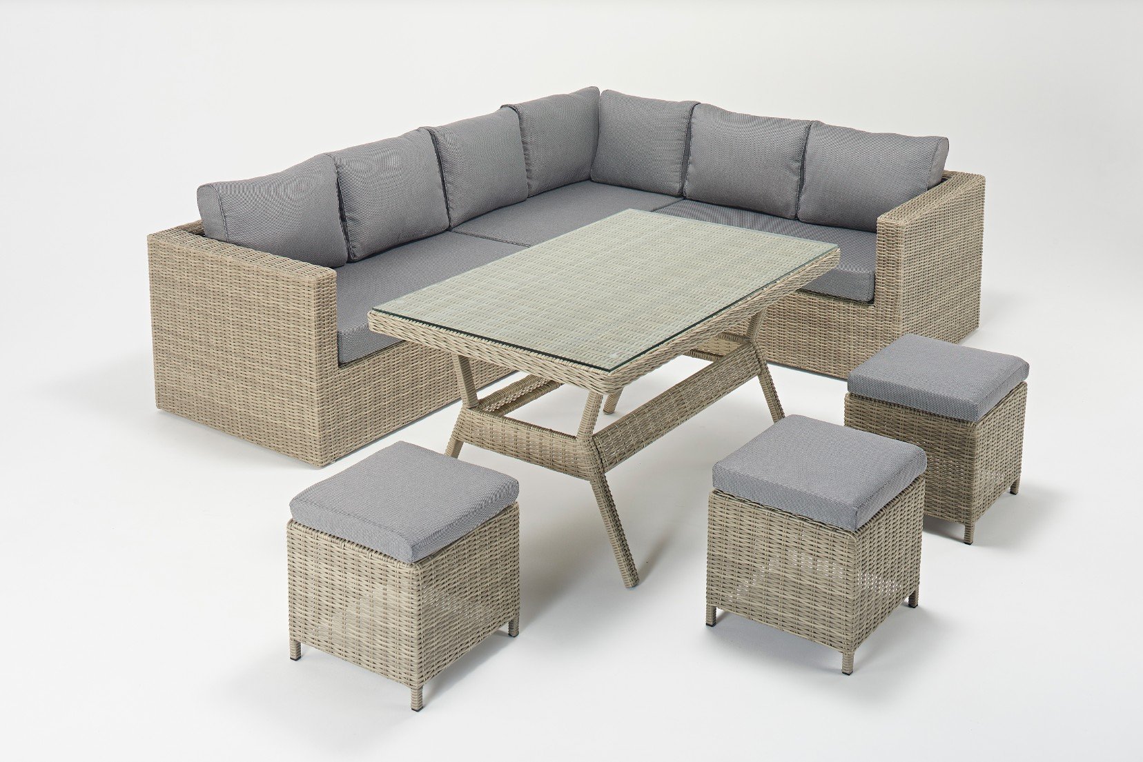 Buy Rural Table Corner Right Online |Garden Furniture UK