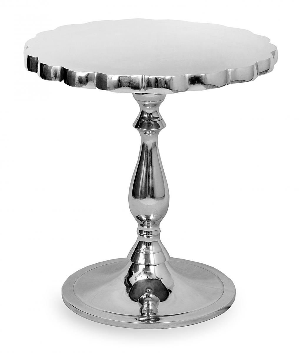 Best price online on Aluminium Polished Table 14.5 Model A-6629 | Furniture Villa