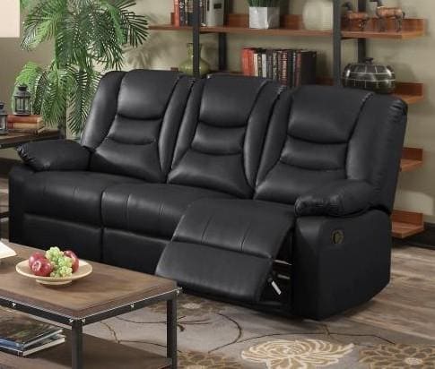 Great Discount on Kirk Recliner Bonded PU 3 Seater | Oak Furniture Online