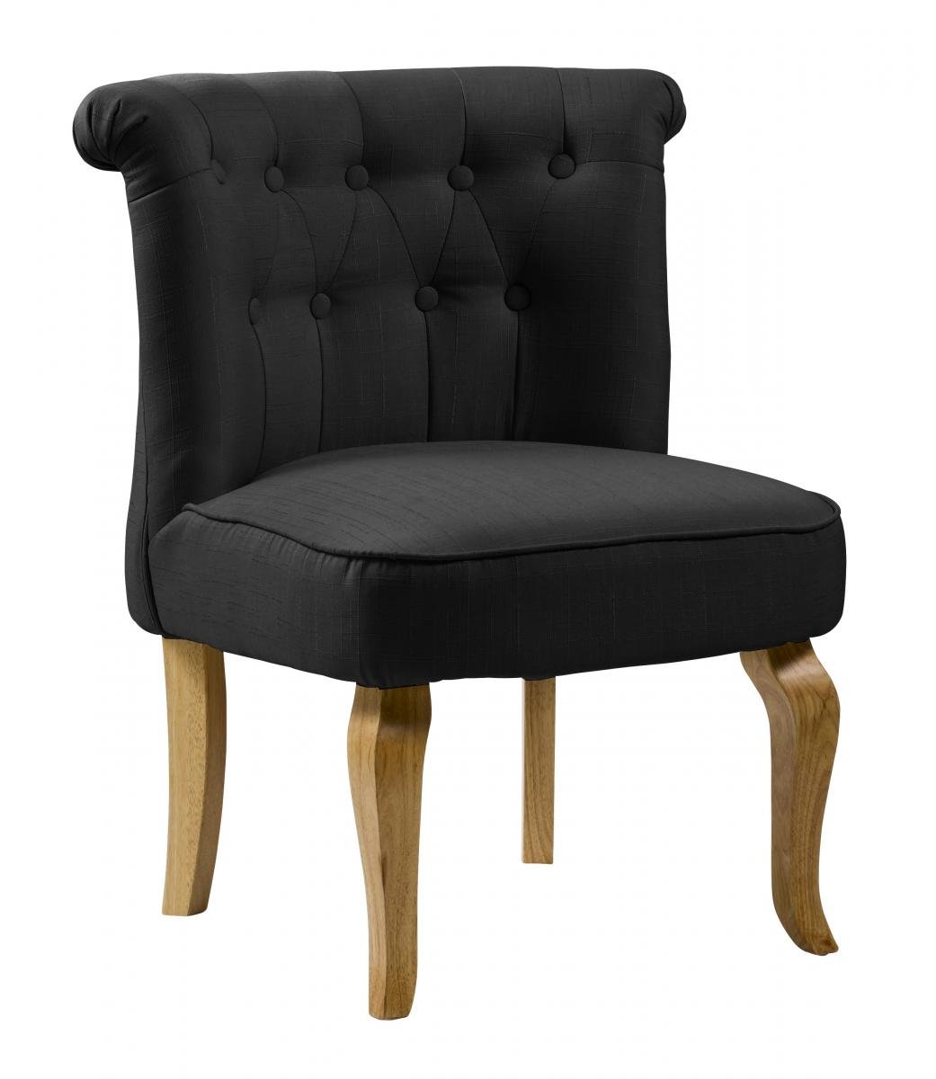 Pembridge Fabric Chair Black | Oak Furniture Online