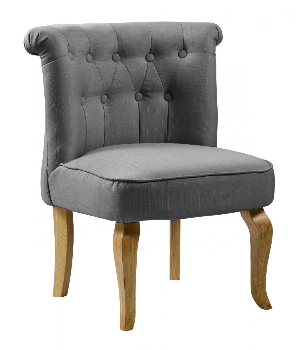 Great Discount on Pembridge Fabric Chair Grey | Oak Furniture Online