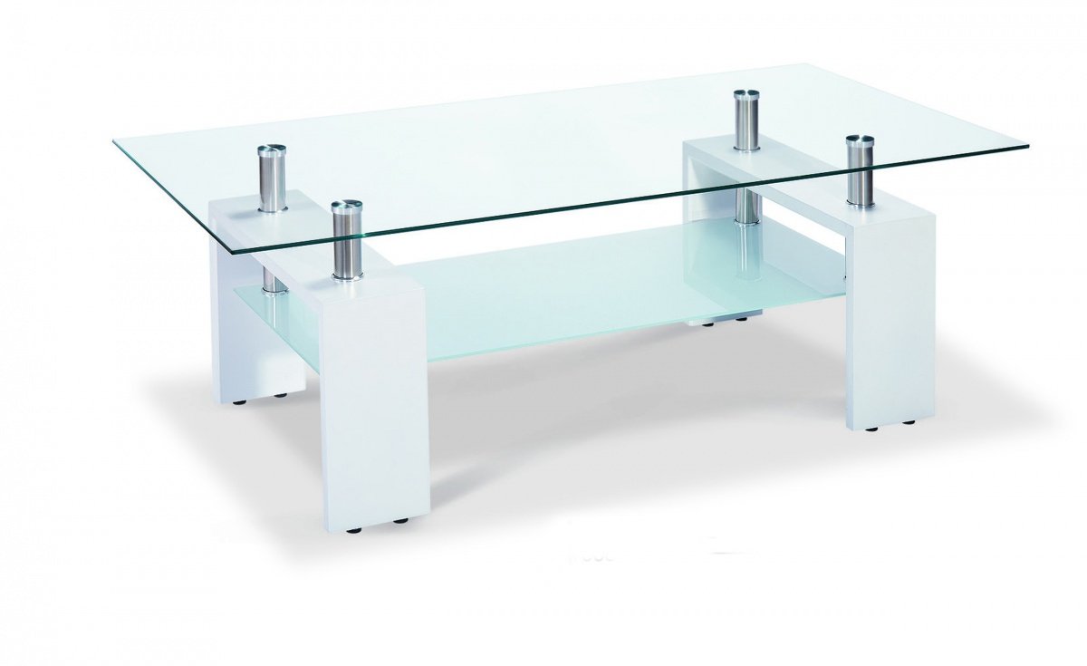 Get FREE Shipping On Exclusive Telford Coffee Table High Gloss White