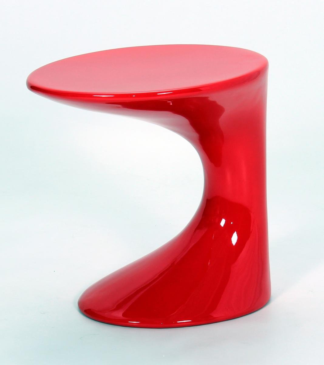 Best price online on Wilcox Lamp Table Red | Furniture Villa