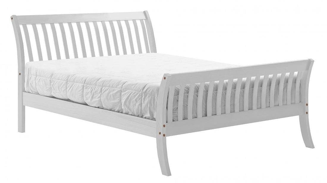 Amazing Lapaz Pine Bed 4 Foot White Online