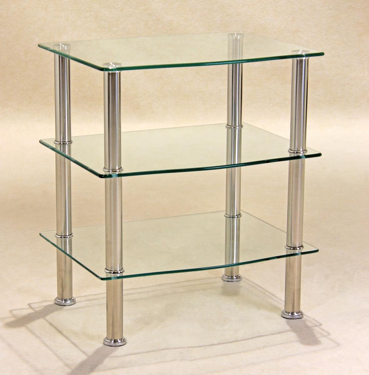 Cheap Oak Hudson 3 Shelf TV Unit Code 9 | Oak Furniture Online