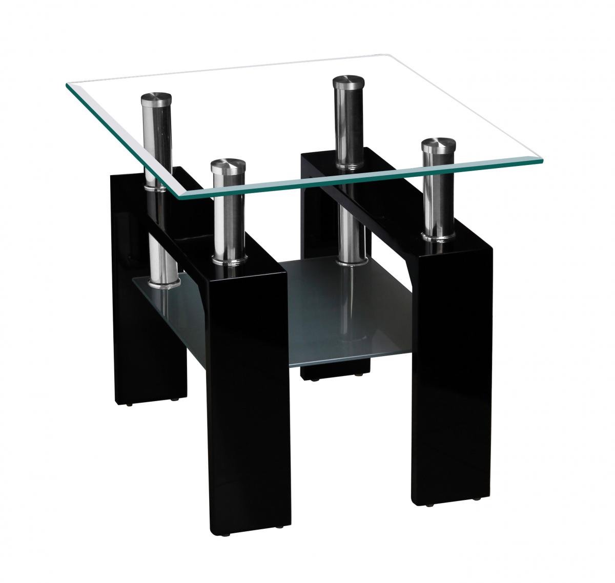 Best price online on Telford Lamp Table High Gloss Black | Furniture Villa